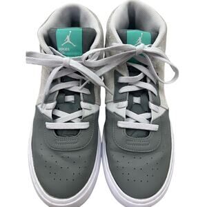 Jordan Series Mid Men’s Iris Whisper High-Top Suede Leather Sneakers